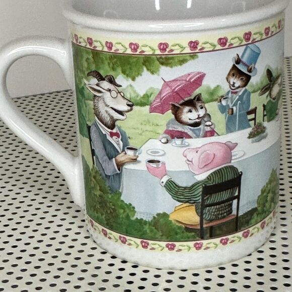 Hallmark White Ceramic Tea Time Mug - Picture 3 of 4